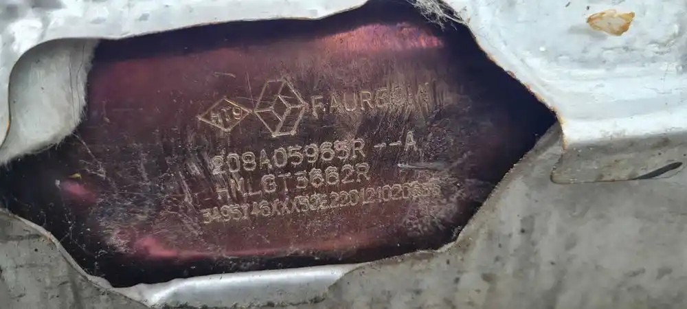 RENAULT DACIA NISSAN 1.5 DCI Katalizator Dpf Filtr Cząstek Stałych 208A05965R