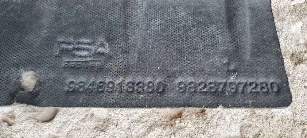 PEUGEOT 308 T10 3008 5008 Osłona Płyta Pod Silnik 9846913380 9828797280