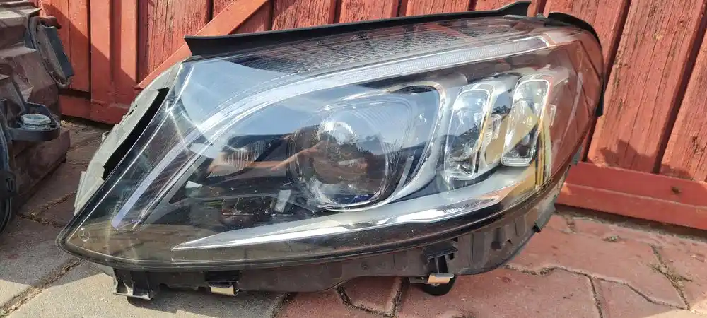 MERCEDES C KLASA W205 LIFT Lampy Przód Multibeam Led Komplet