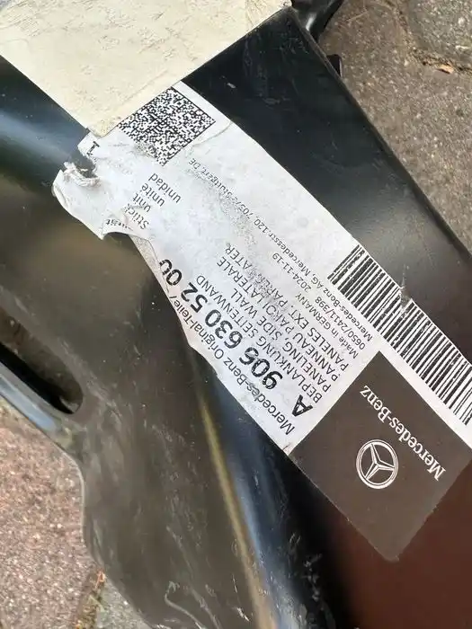 Mercedes Sprinter W906 Próg Słupek Tylny Prawy Dół