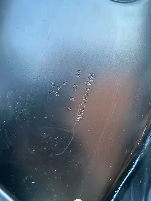 Mercedes A Klasa W177 Poszycie Błotnika Tylne Prawe