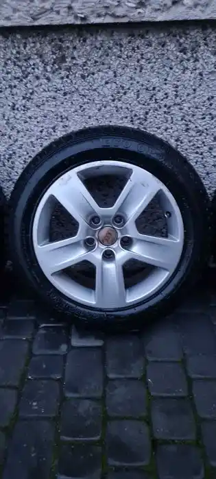 VW AUDI Koła Alu 7Jx16'' Z Nowymi Oponami Zimowymi 205/55/16