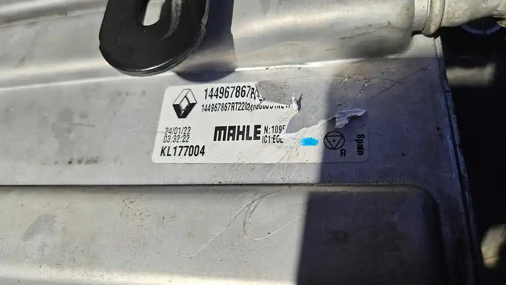 RENAULT DACIA MERCEDES 1.5 DCI Intercooler Chłodnica Powietrza 144967867R