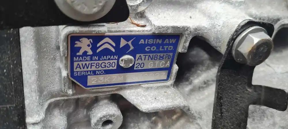 CITROEN PEUGEOT OPEL 1.2 THP Skrzynia Biegów Automat AWF8G30 20GTCA