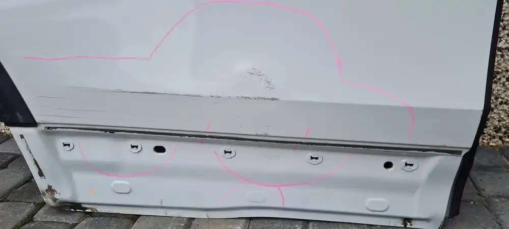 MERCEDES GLB W247 21- Drzwi Tył Tylne Prawe