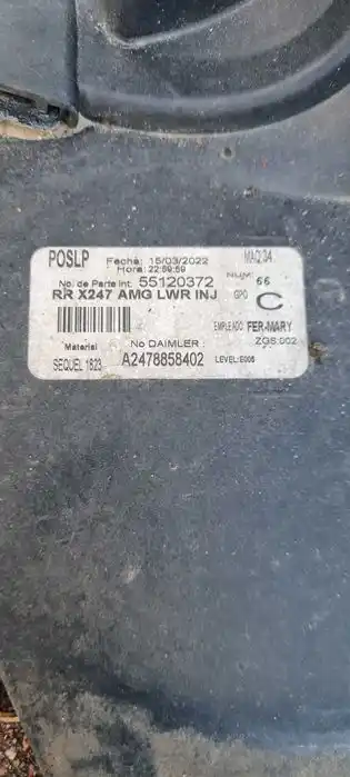 MERCEDES GLB X247 W247 AMG Zderzak Tył Tylny PDC A2478859700