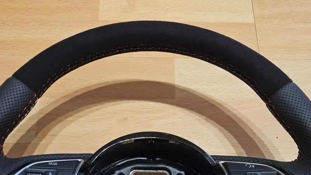AUDI A3 8P A4 B8 A5 8T A6 C7 Kierownica Skóra Alcantara S-Line Multifunkcja
