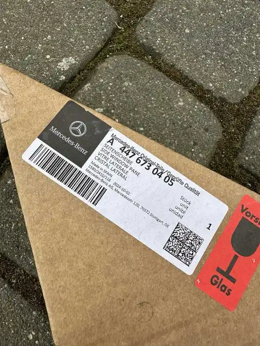 Mercedes Vito V Klasa A447 Szyba Boczna Przód Przednia Prawa Nowa A4476730405