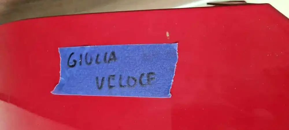 Alfa Romeo Giulia Veloce Zderzak Tył Tylny PDC
