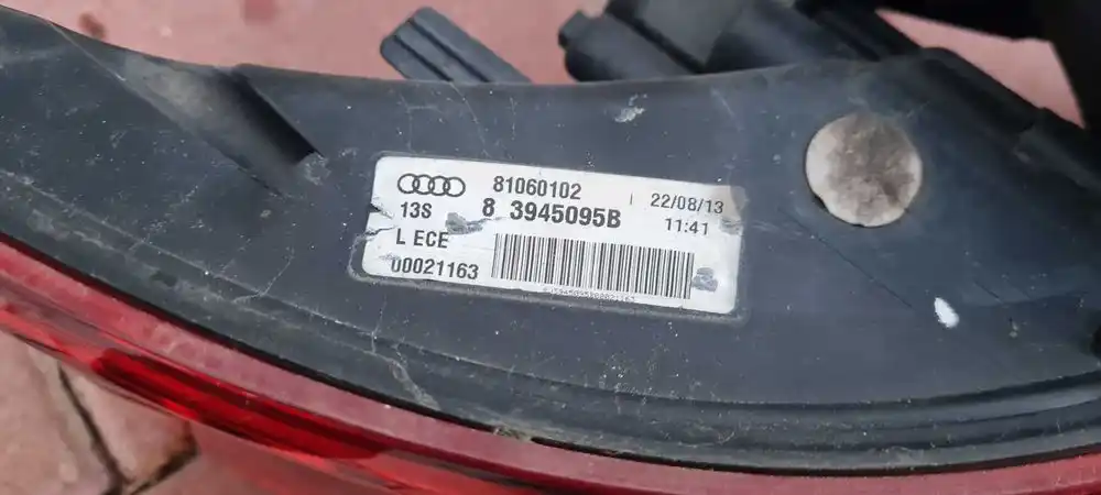 AUDI A3 S3 8V 3D 13-16 Lampa Tył Tylna Lewa