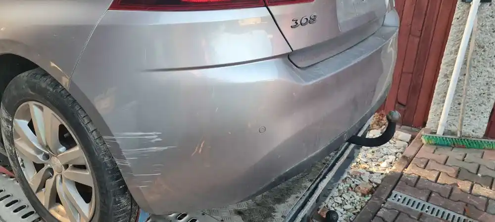 PEUGEOT 308 T9 HB LIFT Zderzak Tył Tylny PDC KCAC