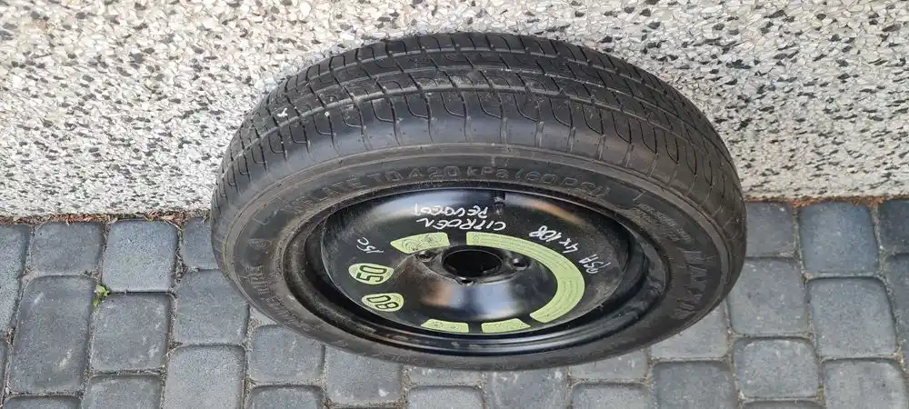 CITROEN PEUGEOT Koło Dojazdowe Dojazdówka 15'' 4x108
