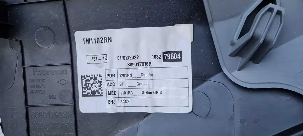 RENAULT KANGOO III IV 21- Boczek tapicerka drzwi przód lewa prawa