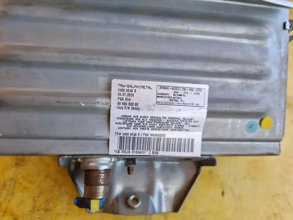 Air Bag Pasażera Citroen C4 Grand Picasso 96.885.822.80