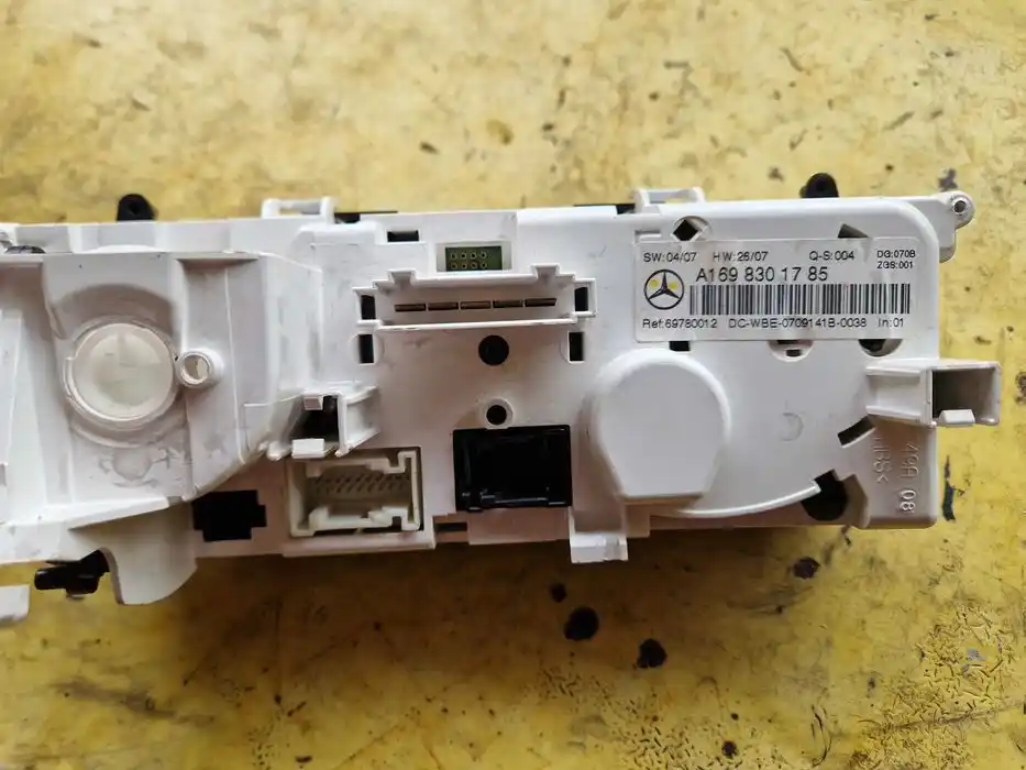 Panel Klimatyzacji Mercedes A-Klasa W169 A169.830.17.85