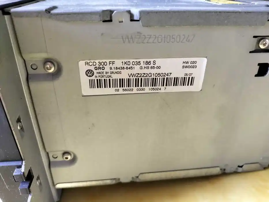 Radio 2 Din Vw Passat Golf Eos