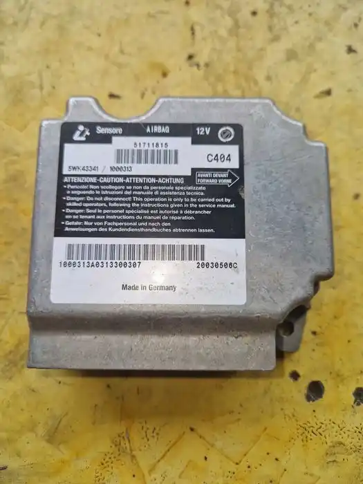 Sensor Air Bag Fiat Stilo 5WK43341