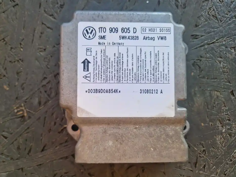 Sterownik AirBAG Vw Touran I FL 1T0.909.605.D