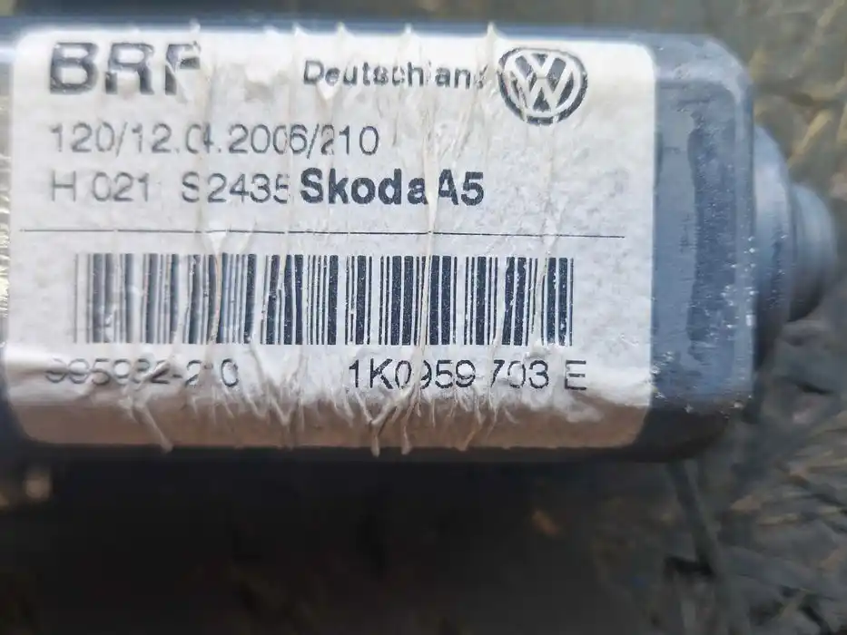 Silniczek Podnoszenia Szyby Lewy Tył Skoda Octavia II 1K0.959.703.E