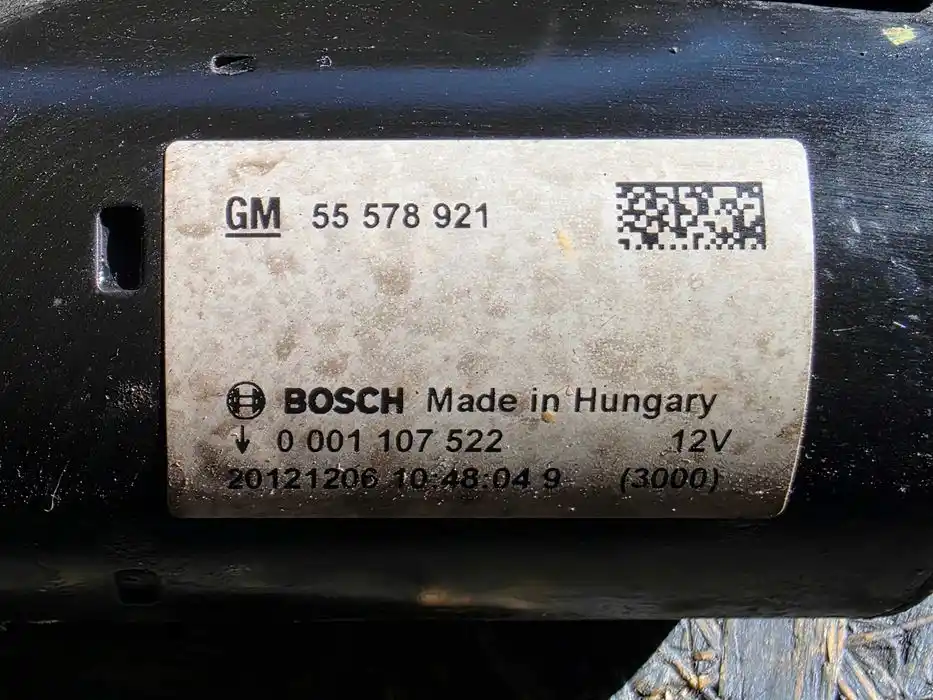 Rozrusznik Opel Corsa D 1.2Benzyna 555.789.21 Przeb.21Tys.Km