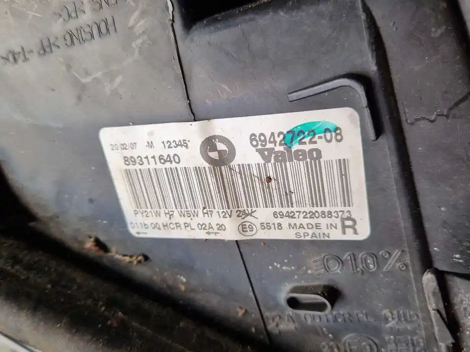 Lampa Prawy Przód BMW 3 E90 E91 893.116.40