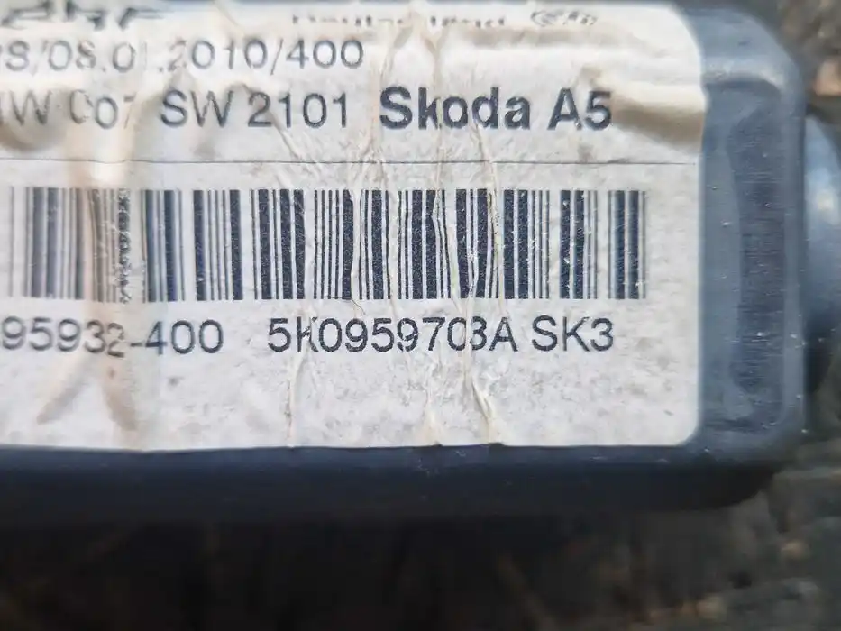 Silniczek Podnoszenia Szyby Skoda Octavia II FL Lewy Tył 5K0.959.703A