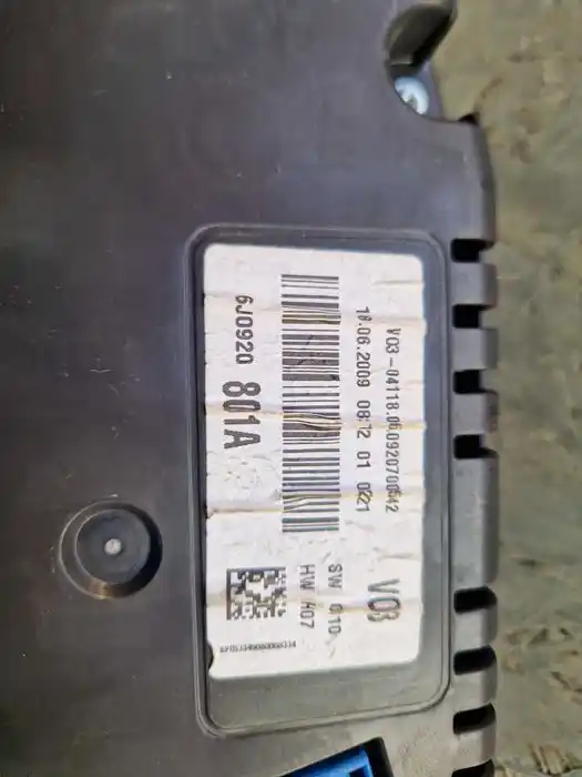 Licznik Seta Ibiza IV 6J 1.9 TDI 6J0.920.801.A