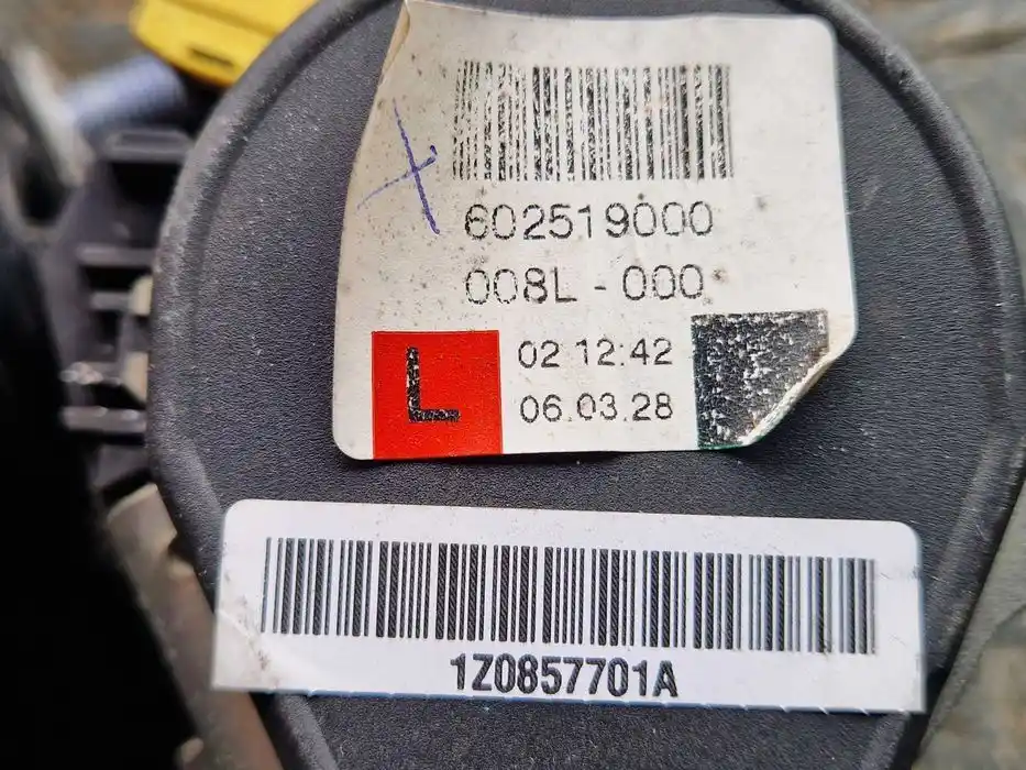 Pas Bezpieczeństwa Przedni Lewy SKODA OCTAVIA II KOMBI 1Z0.857.701.A