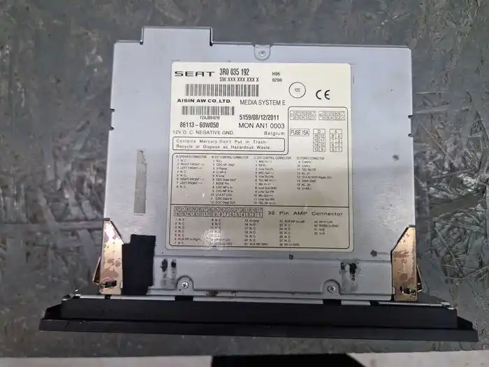 Radio RNS-E Seat Exeo 3R0.035.192