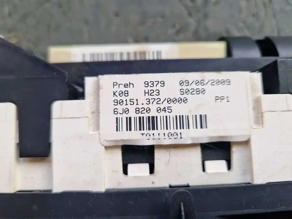 Panel Klimatyzacji Seat Ibiza IV 6J 6J0.820.045