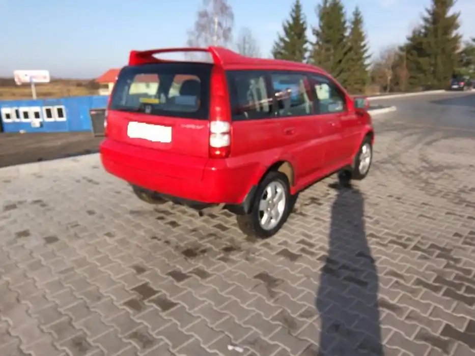 honda hrv 5d 99-08 - drzwi prawe przód czerwone