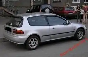 honda civic v 3d 1992-1995 lampa tył lewa wew.
