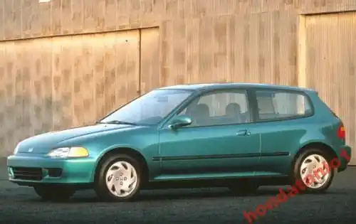 honda civic v 3d 1992-1995 lampa tył lewa wew.