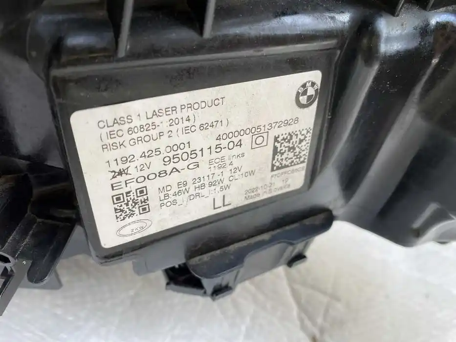 BMW M3 G80 M4 G82 Lampa Przednia Lewa LASER