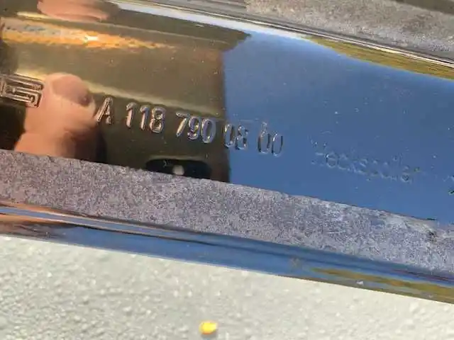 Mercedes W118 CLA spoiler lotka tył OEM Oryginał Mercedes