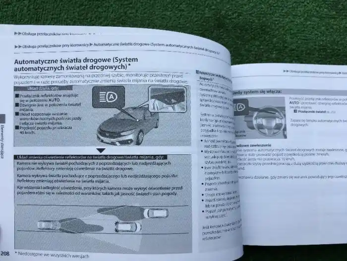 Honda CIVIC X 2017 - instrukcja obsługi po polsku