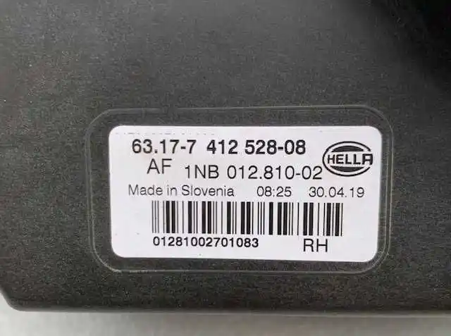 BMW X3 G01 X4 G02 Halogen Led Prawy