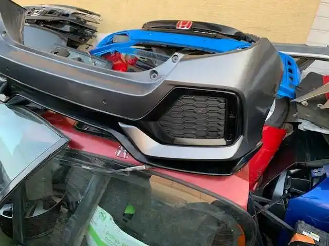 Honda Civic X 5D 2017- Zderzak  Tył NH 737M