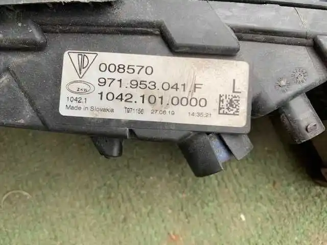 Porsche Panamera Led Halogen Lewy