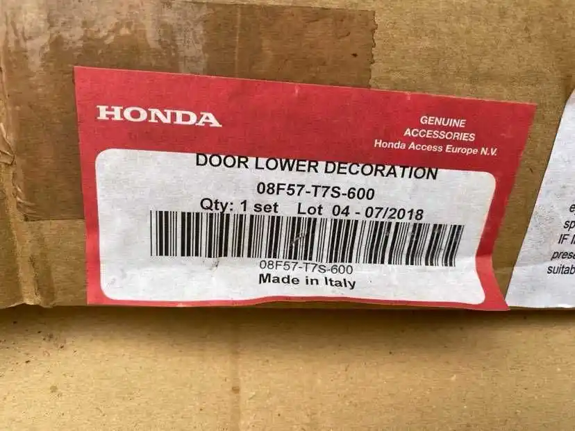 Honda HR-V hrv II 2015- Listwa Drzwi Komplet OEM
