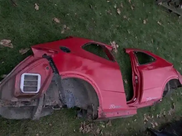 Honda Civic VIII 3D Ćwiartka Tył