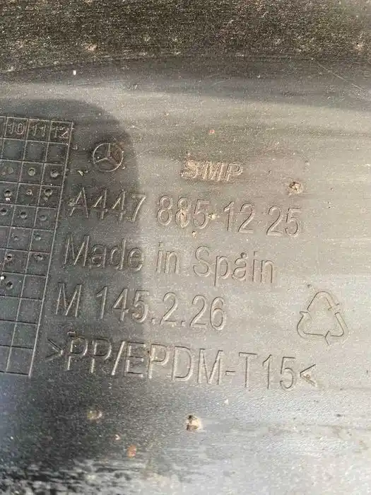 Mercedes Vito V Klasa W447 Zderzak Tył Tylny