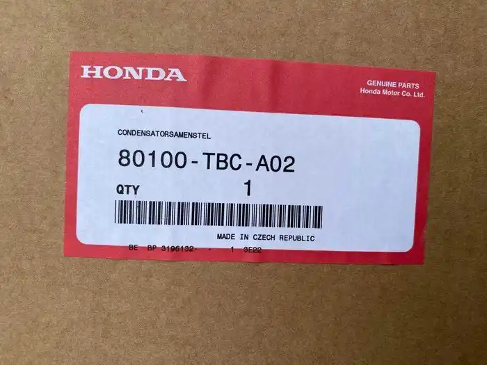 Honda Civic X 2017-  Nowa Chłodnica Klimatyzacji  OEM