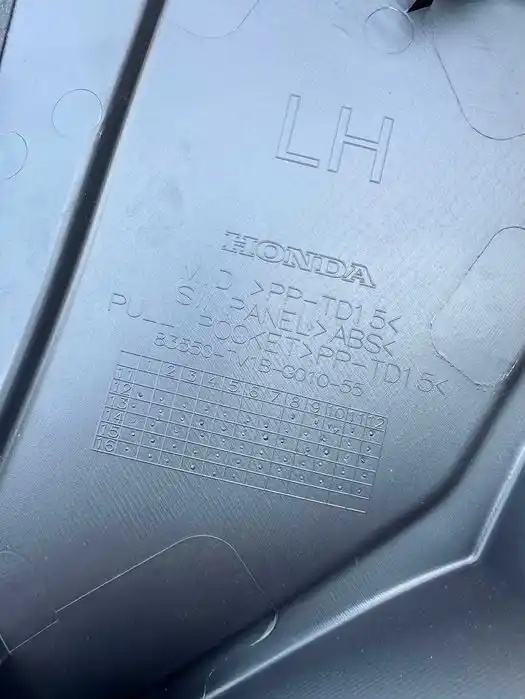 Honda Civic IX Lift Boczek Drzwi Przedni Lewy