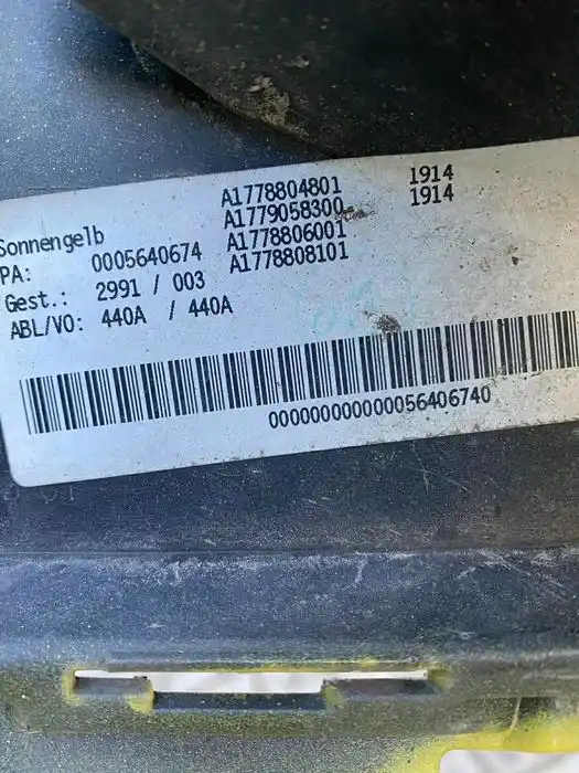 Mercedes A Klasa W177 AMG Zderzak Tył Tylny
