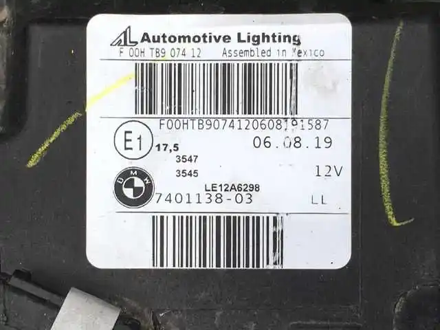 Bmw x3 g01 x4 g02  2017- Lampa Prawa