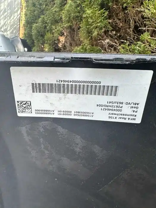 Mercedes GLA W156 Lift Zderzak Tył Tylny
