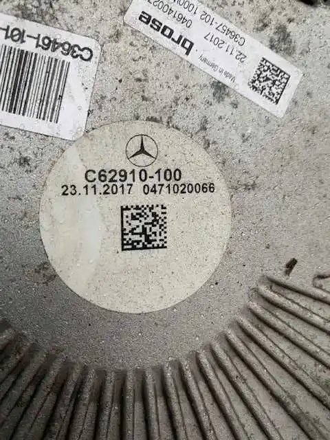 MERCEDES GT 290 63 6.3 AMG Wentylator Chłodnic  1000W
