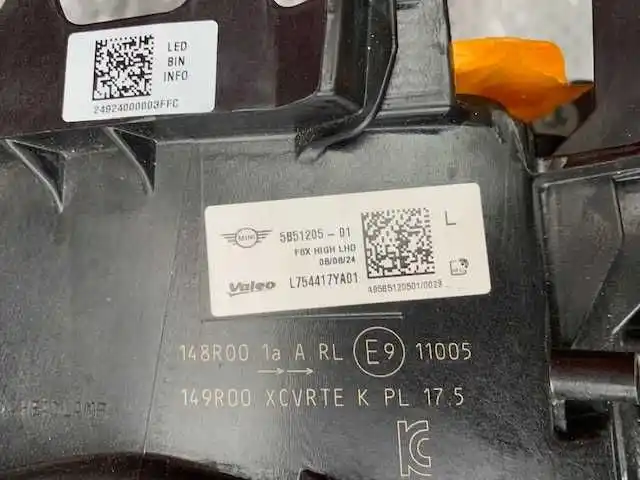MINI Lampa F65 F66 5B51205 5B51206 EUROPA ładna