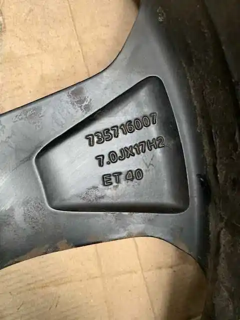 FELGA  ALU JEEP  17" ET 40  + Czujnik